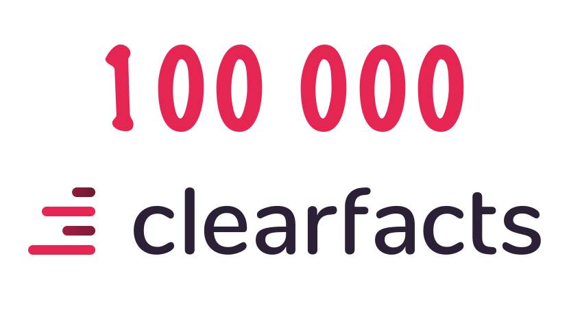 Hoeveel bedrijven gebruiken CleaFacts volgens jou?
